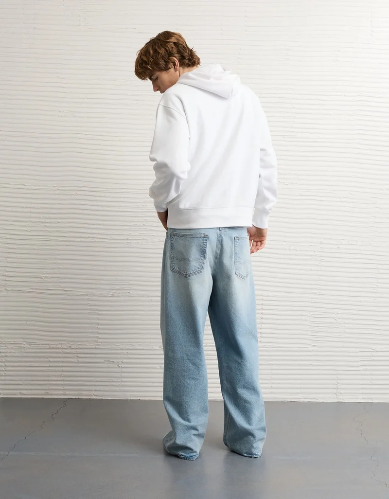 امريكان ايجل هودي سميك بقصّة مريحة من نسيج سميك وفاخر